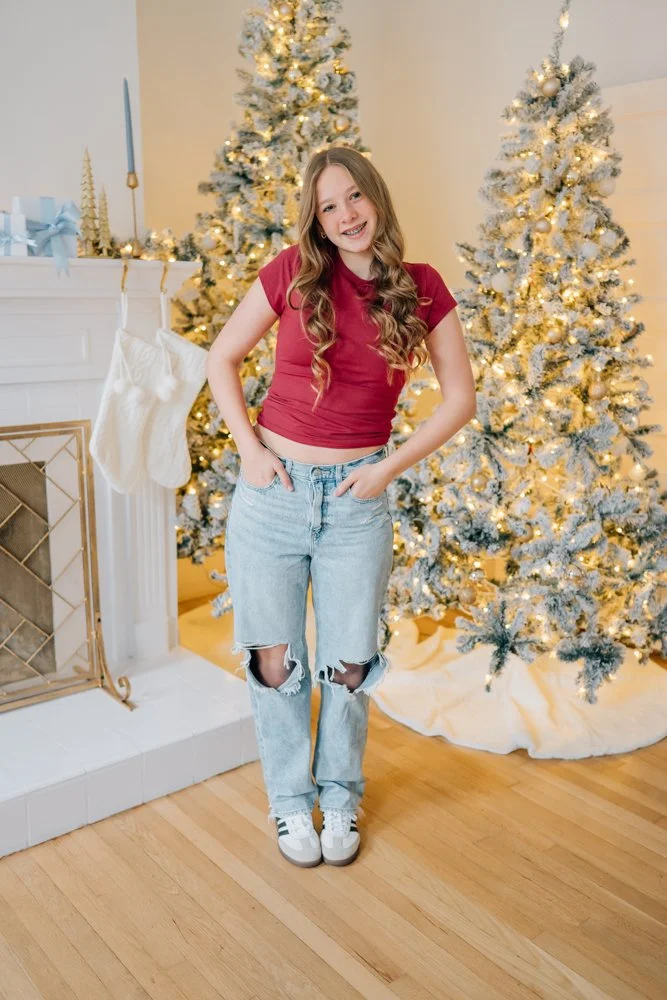 Christmas Mini Session Photographer in Greenville, SC