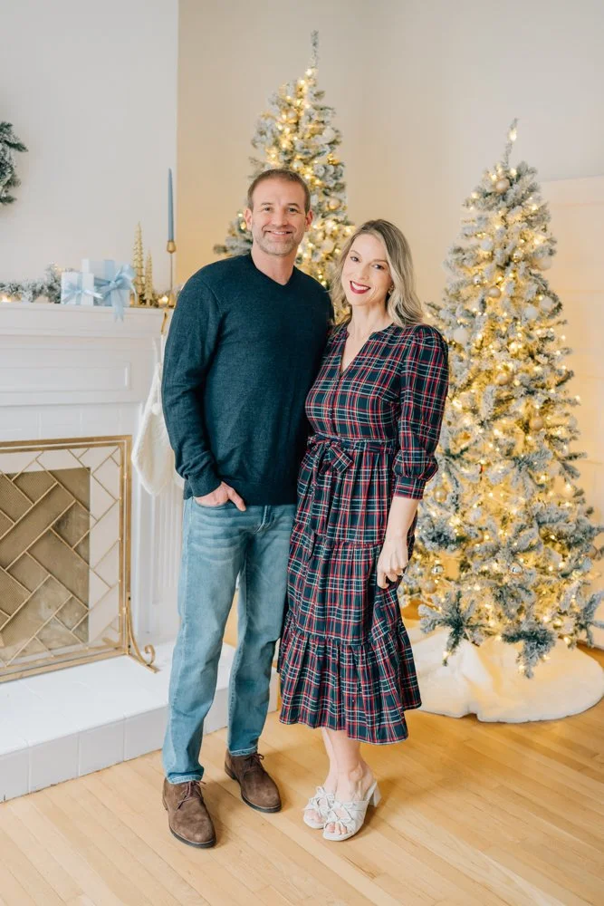 Christmas Mini Session Photographer in Greenville, SC