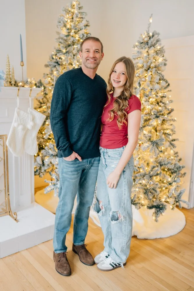 Christmas Mini Session Photographer in Greenville, SC