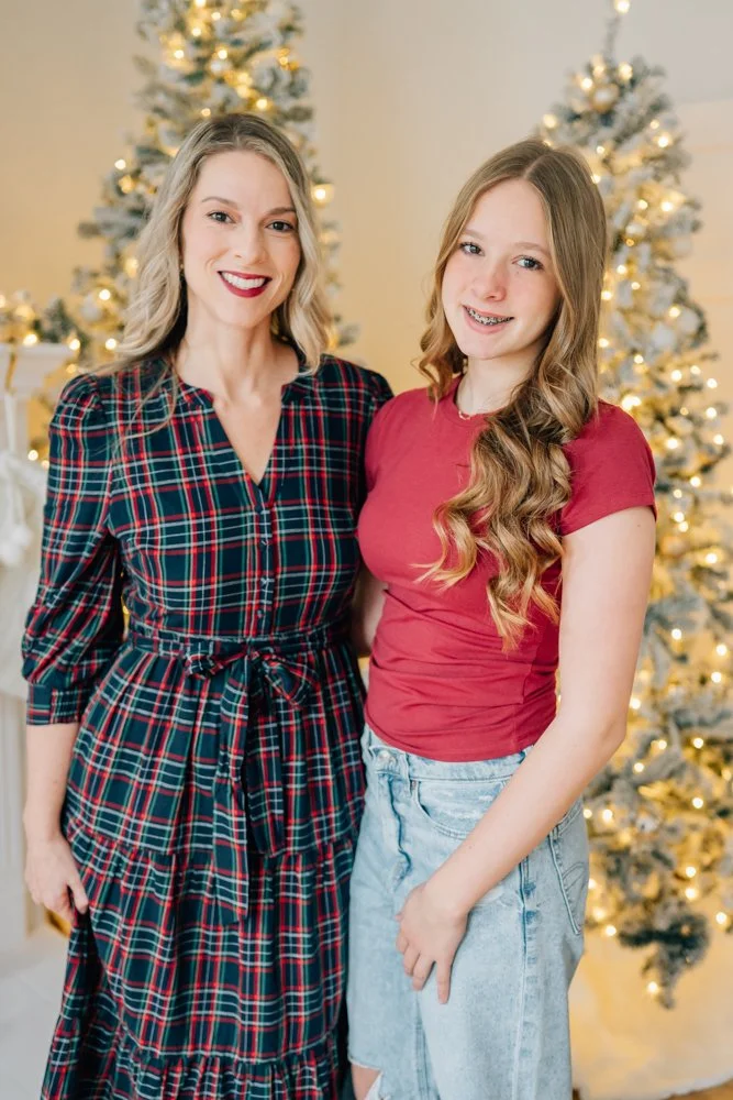 Christmas Mini Session Photographer in Greenville, SC