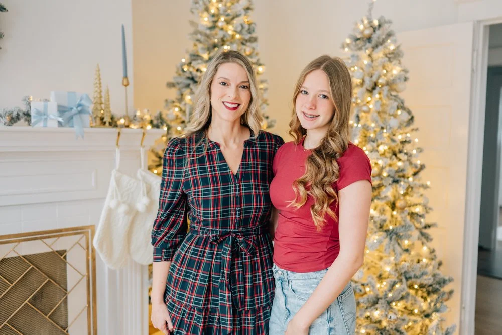 Christmas Mini Session Photographer in Greenville, SC