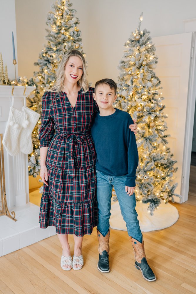 Christmas Mini Session Photographer in Greenville, SC