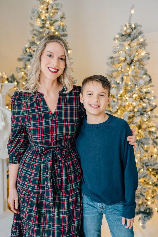 Christmas Mini Session Photographer in Greenville, SC