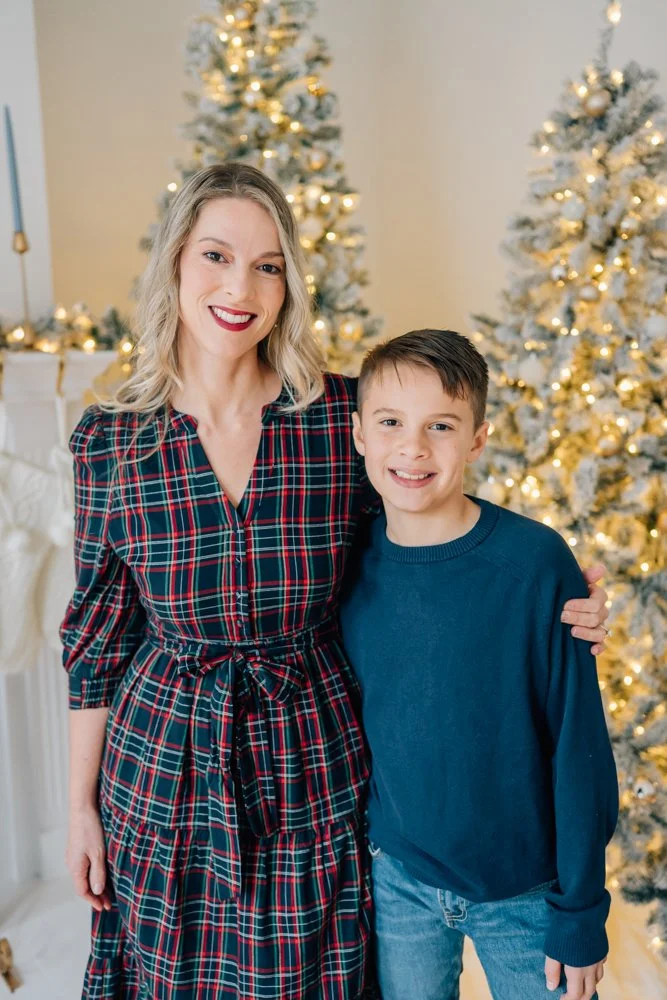 Christmas Mini Session Photographer in Greenville, SC
