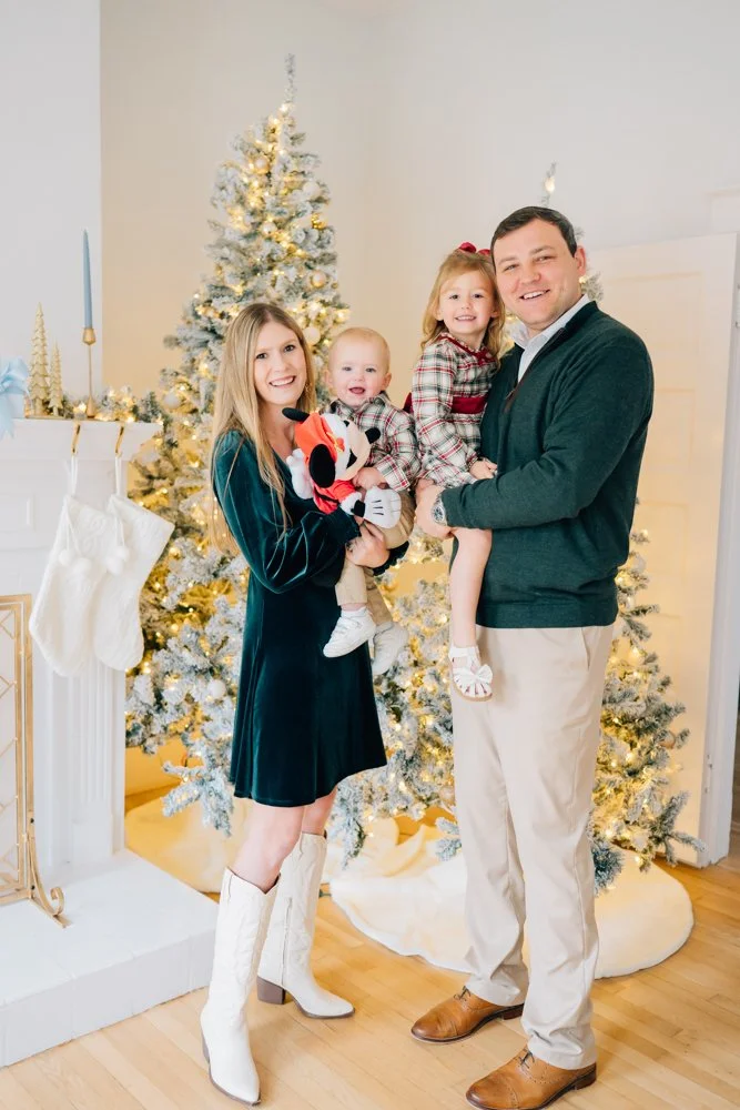Family Christmas Photographer in Greenville, SC