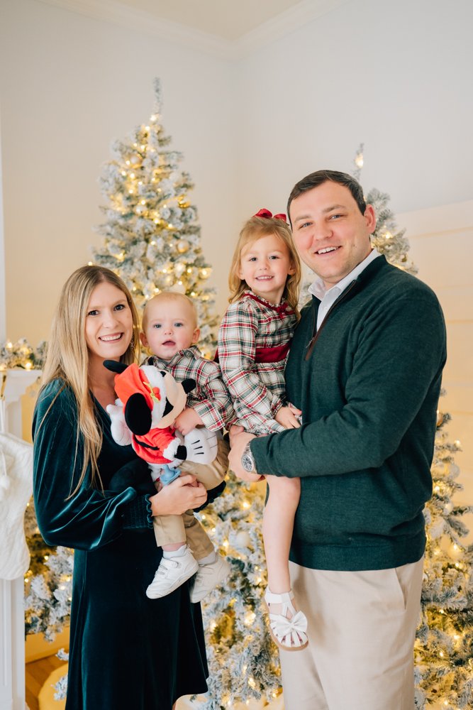 Family Christmas Photographer in Greenville, SC