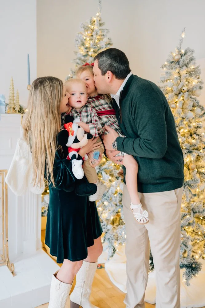 Family Christmas Photographer in Greenville, SC