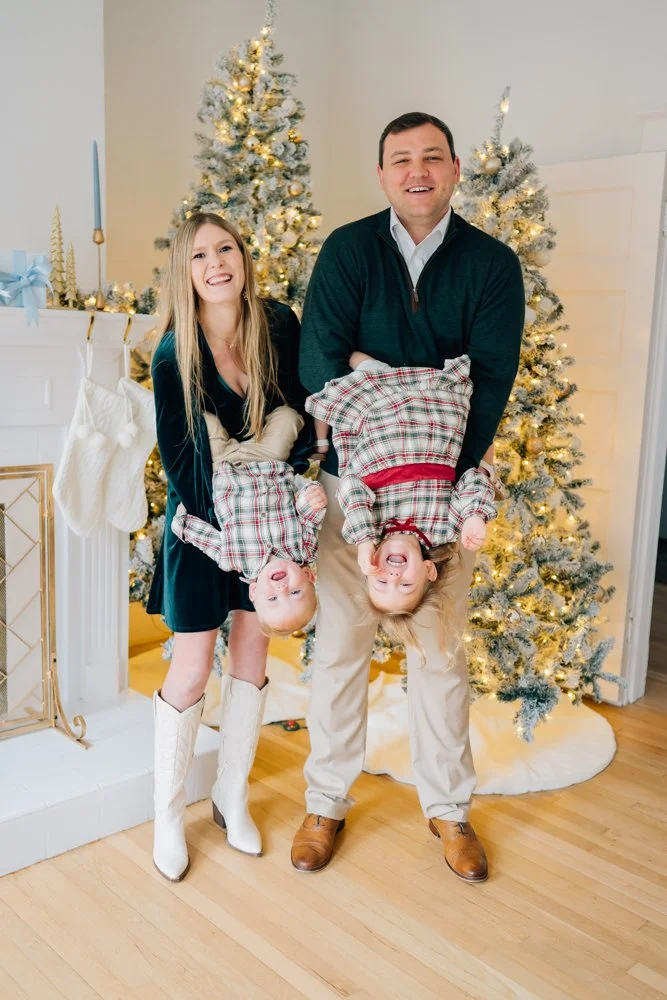 Family Christmas Photographer in Greenville, SC