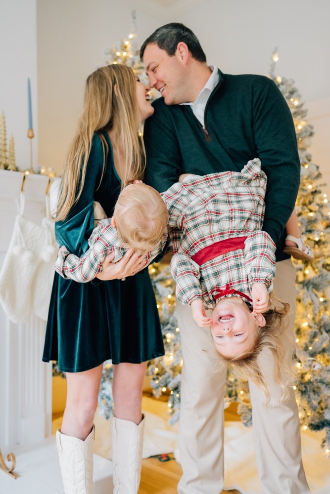 Family Christmas Photographer in Greenville, SC