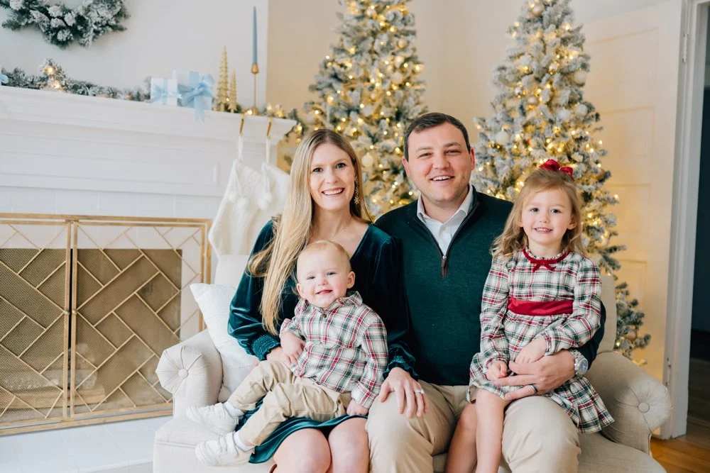 Family Christmas Photographer in Greenville, SC