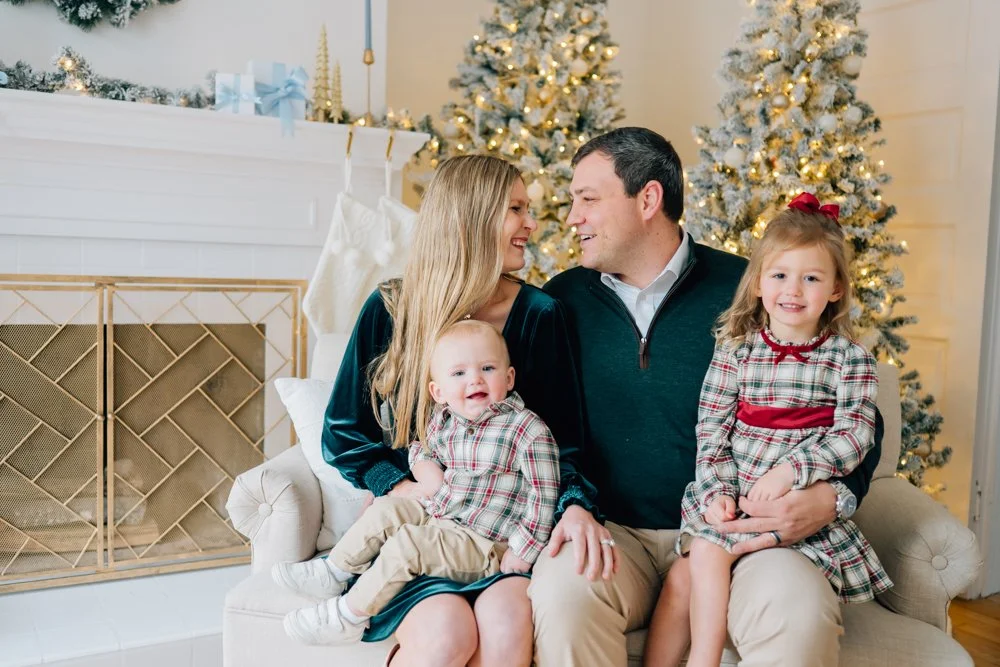Family Christmas Photographer in Greenville, SC