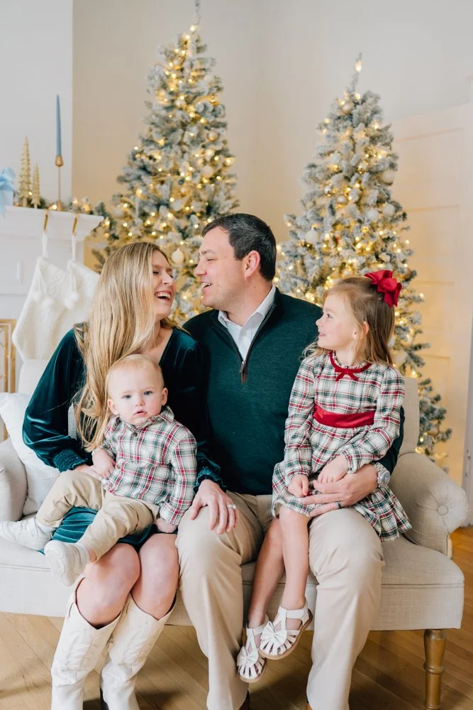 Family Christmas Photographer in Greenville, SC
