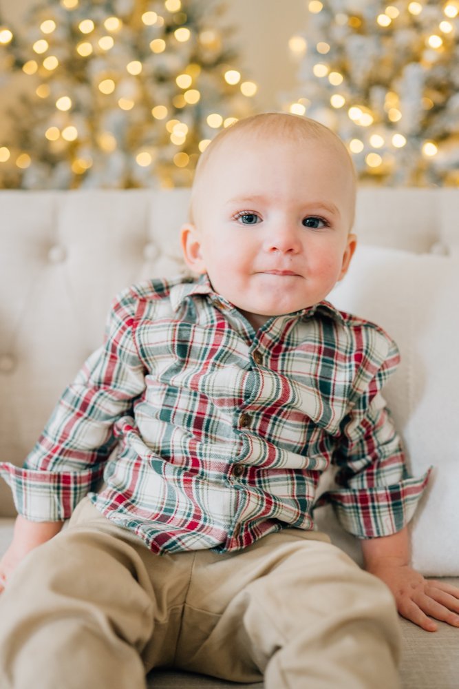 Family Christmas Photographer in Greenville, SC