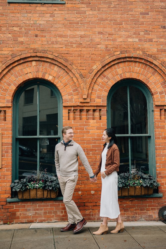 Christmas maternity photos in downtown Greenville south carolina-8548.jpg