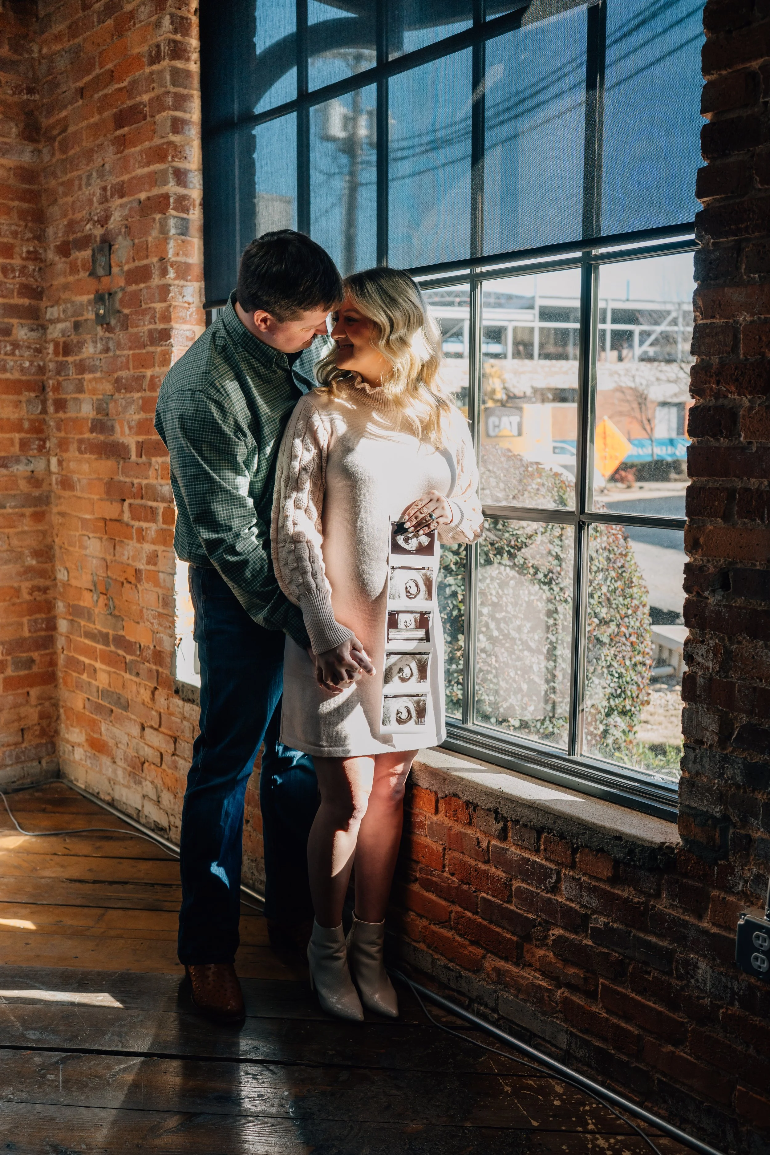 Extended Family Photos in Greenville SC: An Industrial Downtown Session