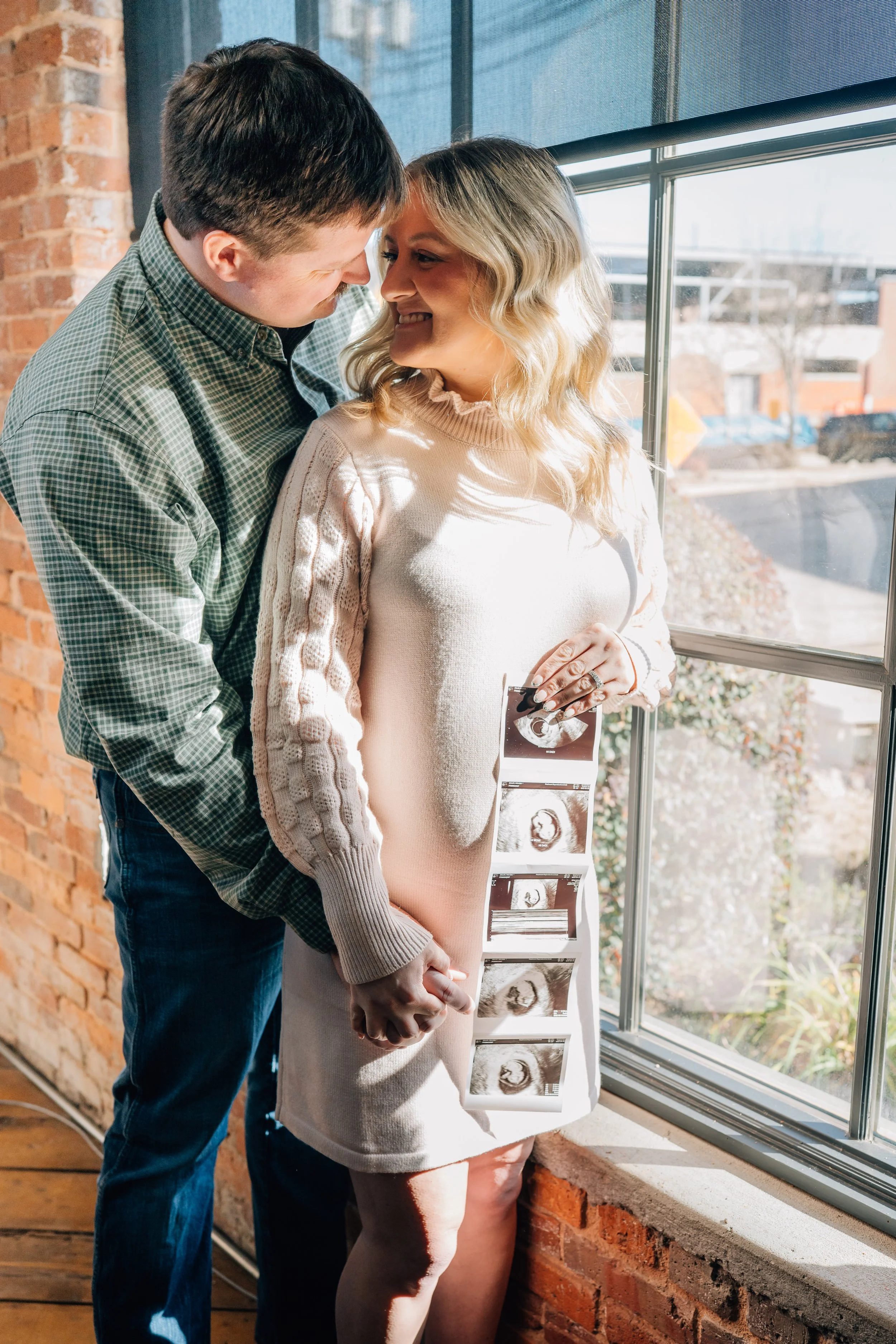 Extended Family Photos in Greenville SC: An Industrial Downtown Session
