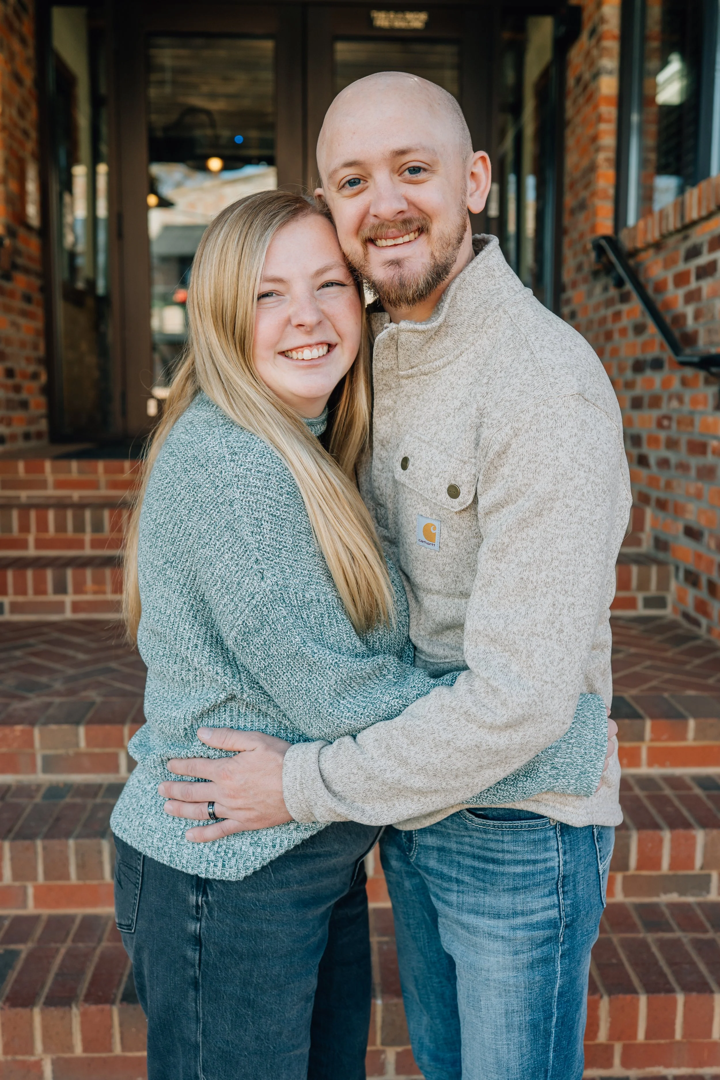 Extended Family Photos in Greenville SC: An Industrial Downtown Session