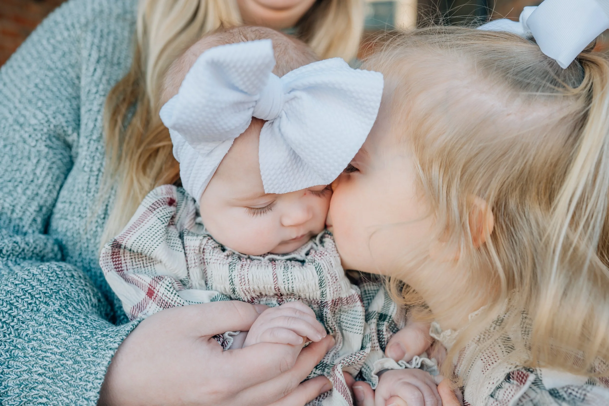 Extended Family Photos in Greenville SC: An Industrial Downtown Session
