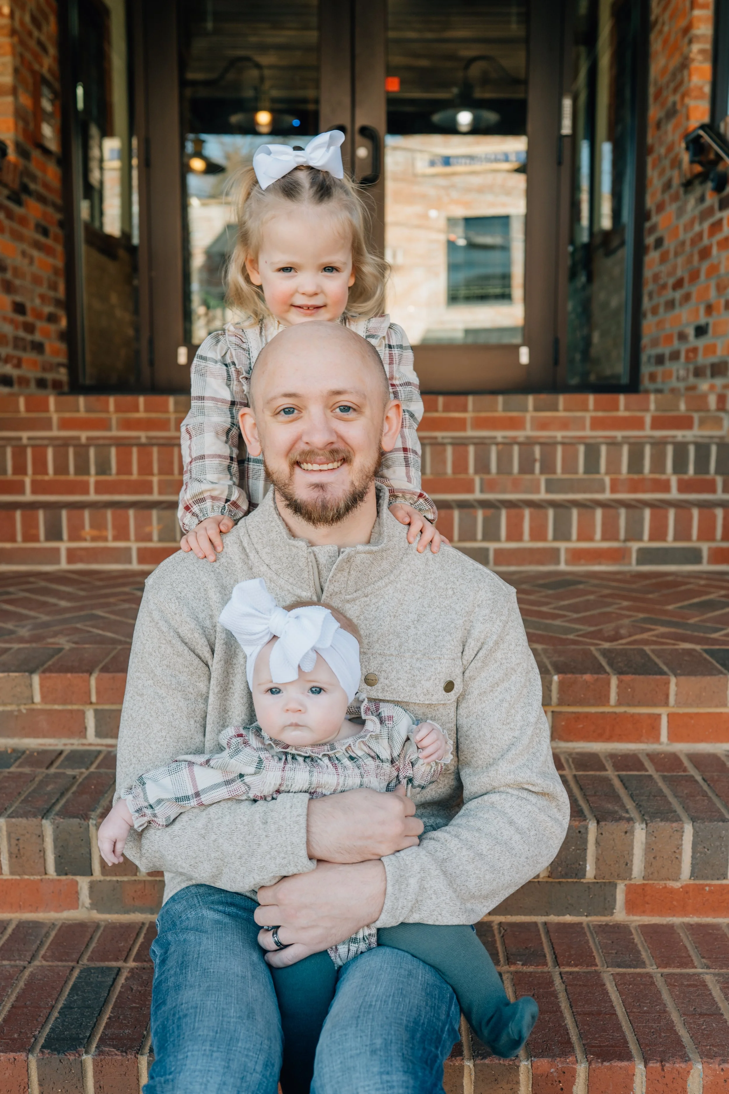 Extended Family Photos in Greenville SC: An Industrial Downtown Session