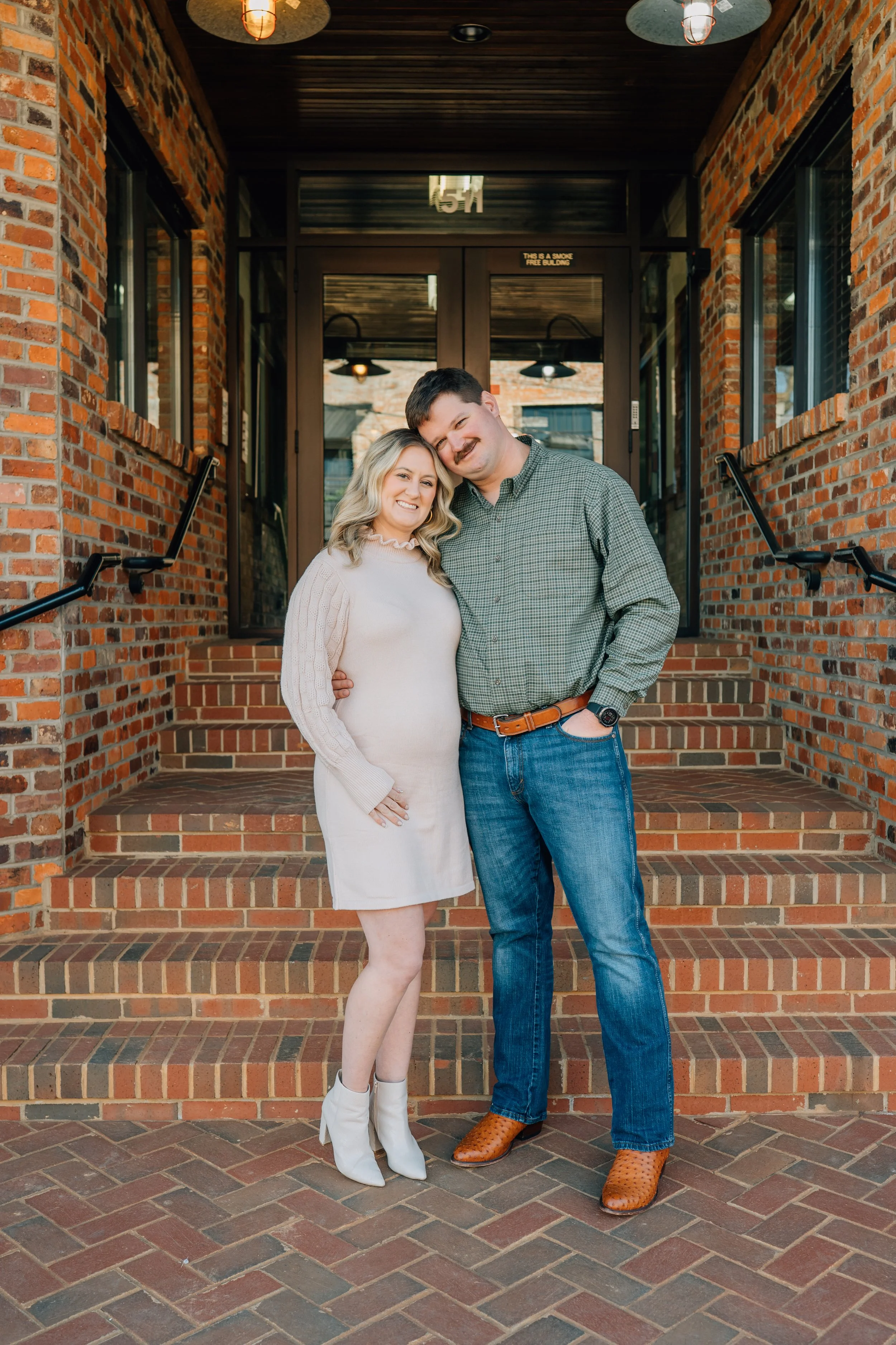 Extended Family Photos in Greenville SC: An Industrial Downtown SessionExtended Family Photos in Greenville SC: An Industrial Downtown Session