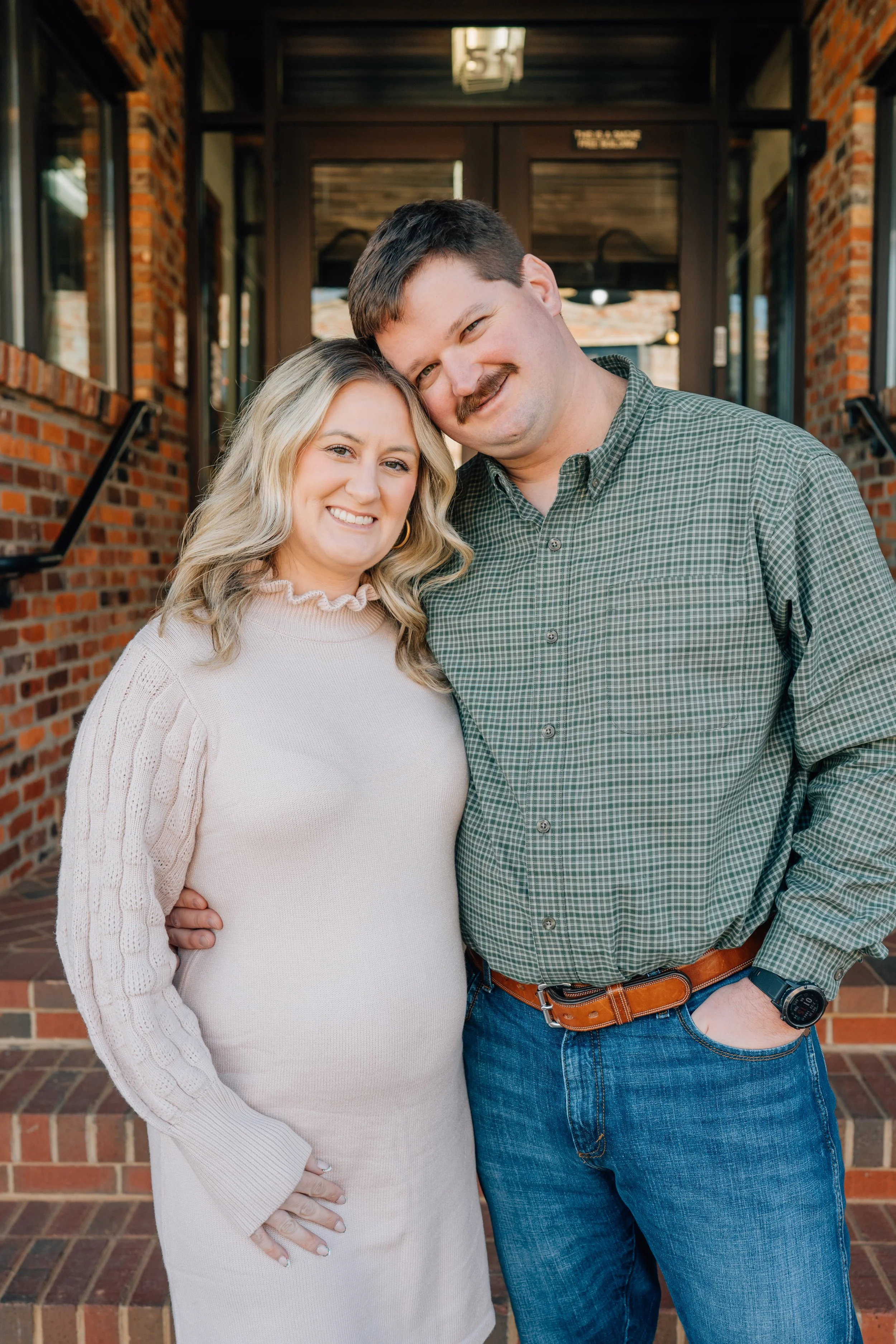 Extended Family Photos in Greenville SC: An Industrial Downtown Session