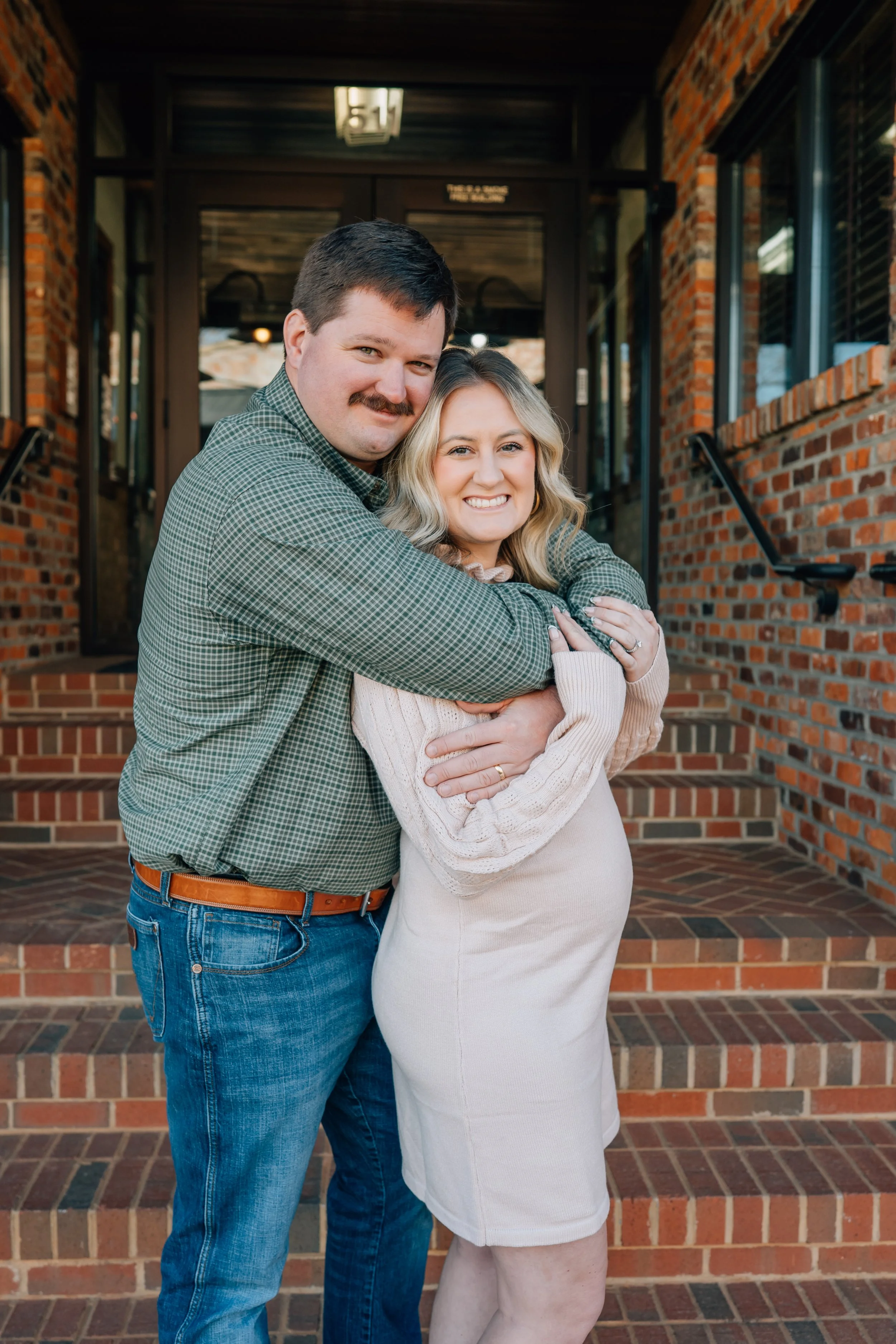 Extended Family Photos in Greenville SC: An Industrial Downtown Session