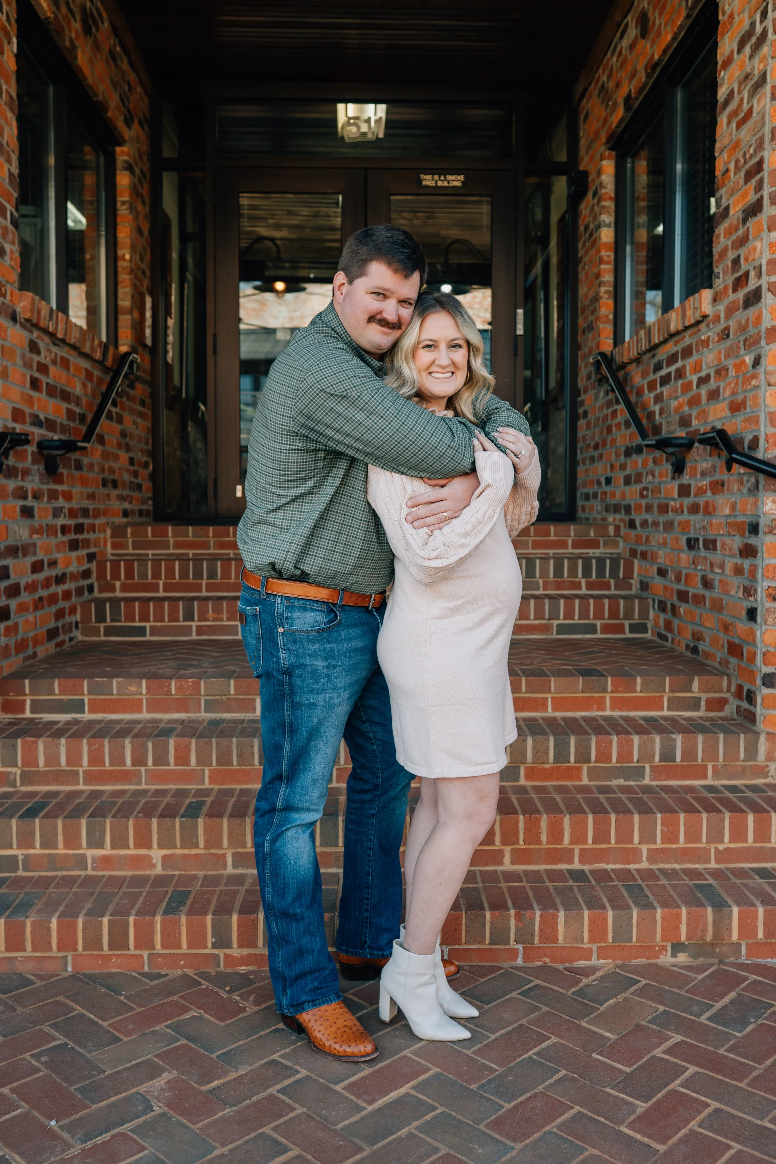 Extended Family Photos in Greenville SC: An Industrial Downtown Session