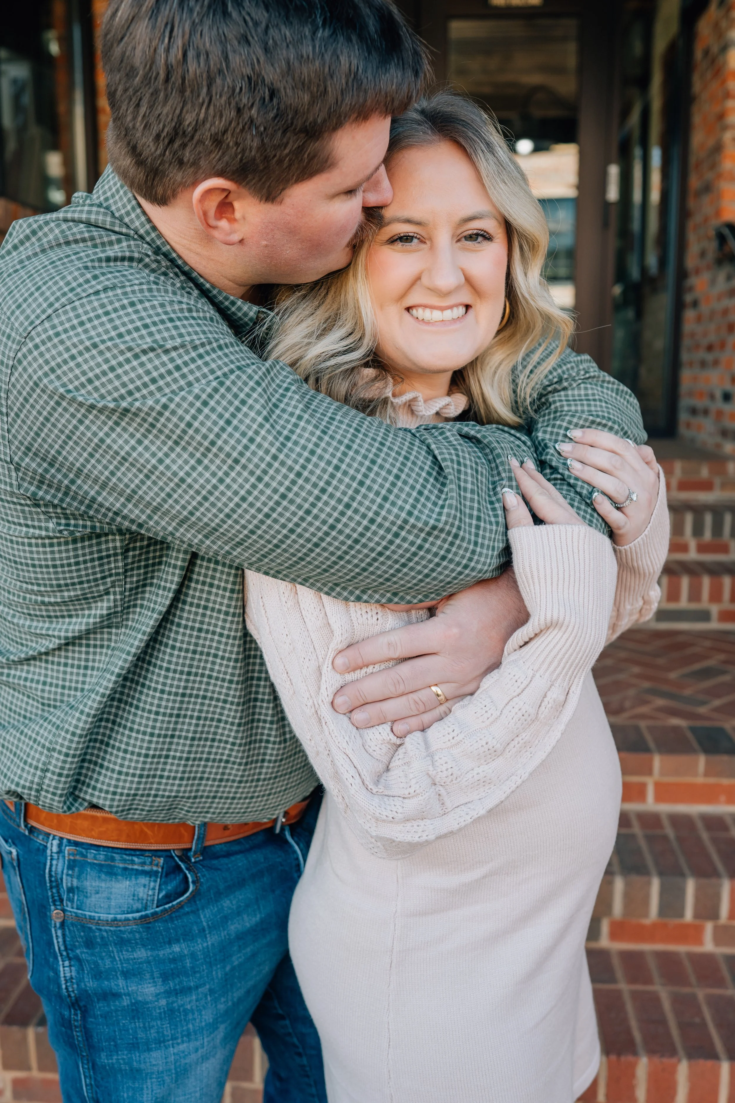 Extended Family Photos in Greenville SC: An Industrial Downtown Session