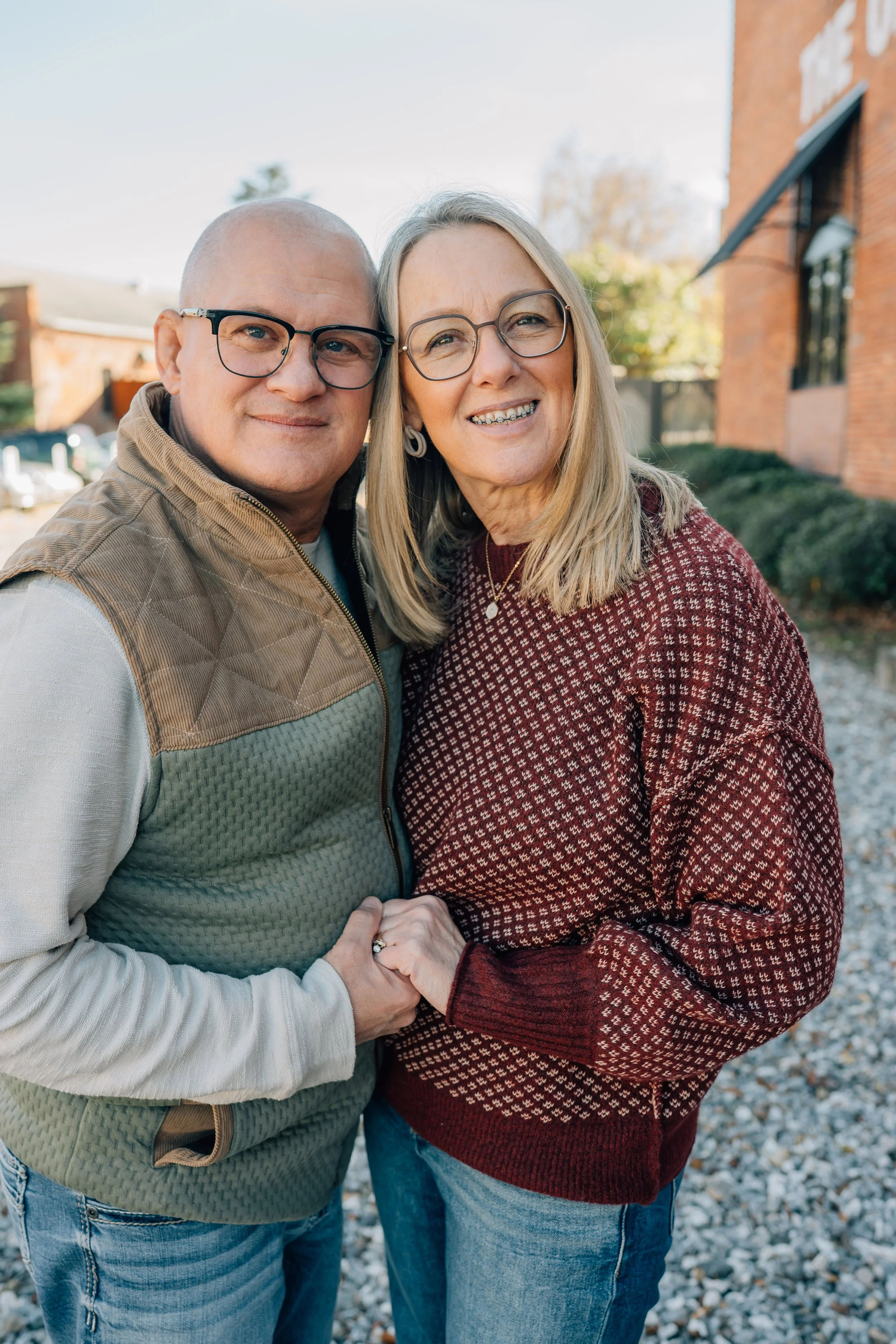 Extended Family Photos in Greenville SC: An Industrial Downtown Session