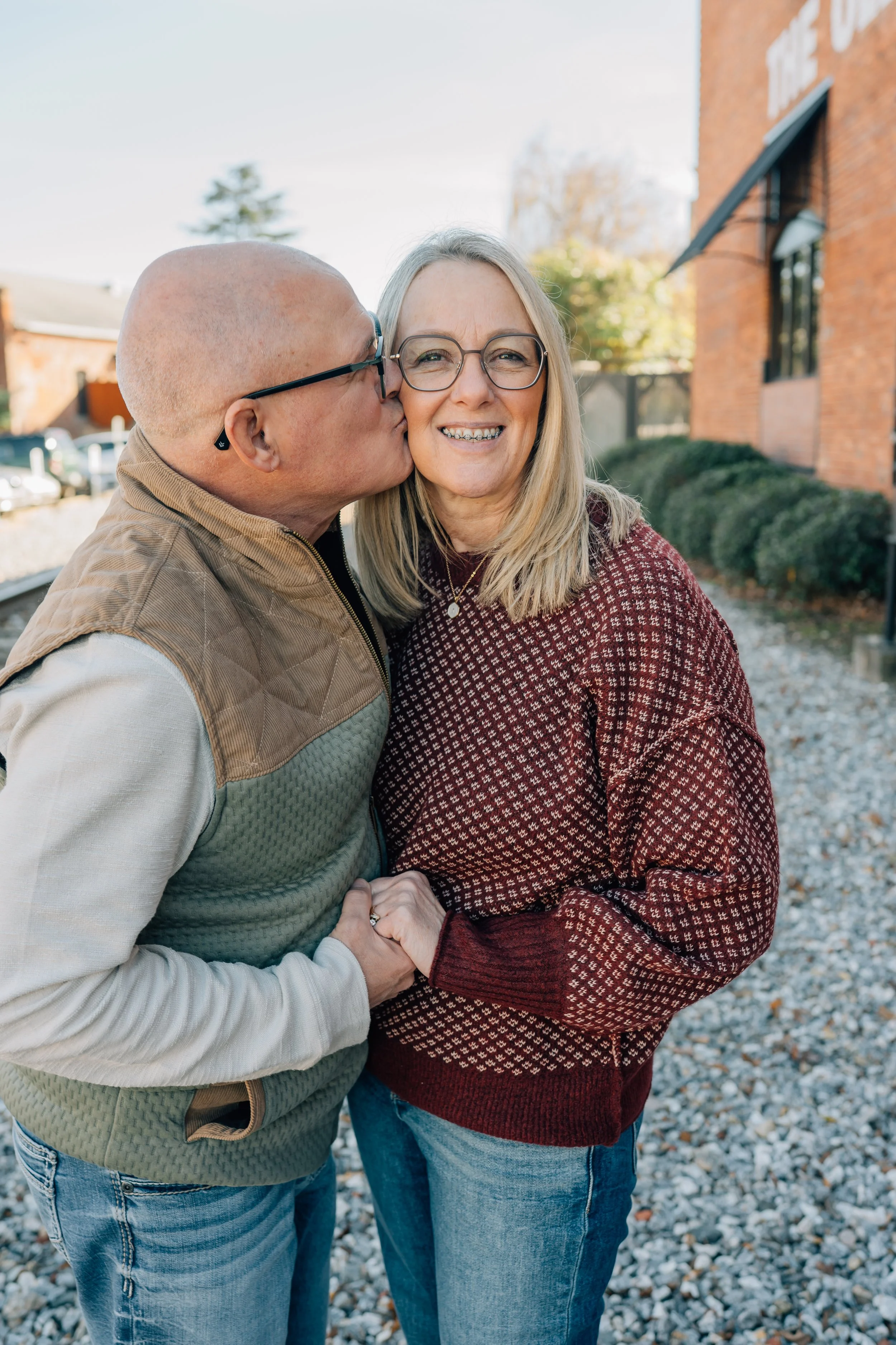 Extended Family Photos in Greenville SC: An Industrial Downtown Session