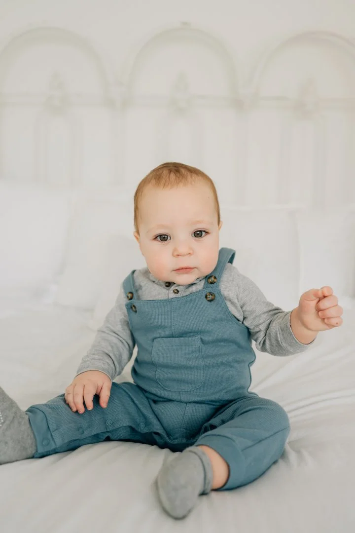 First Birthday Photoshoot in a Natural Light Studio