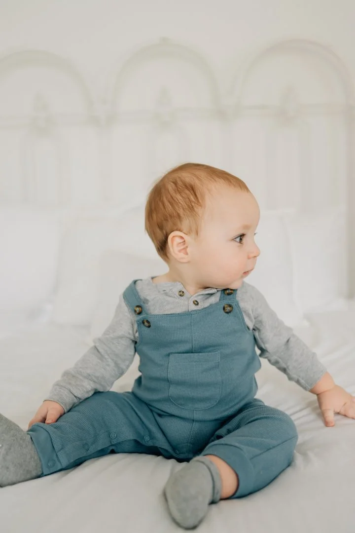 First Birthday Photoshoot in a Natural Light Studio