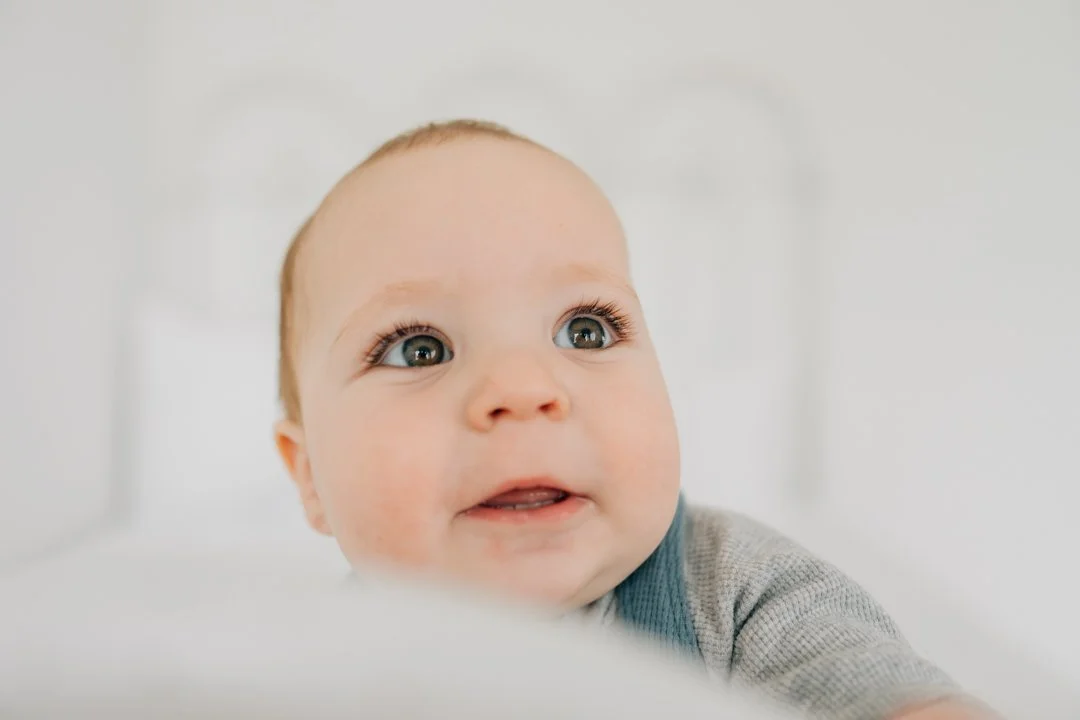 First Birthday Photoshoot in a Natural Light Studio