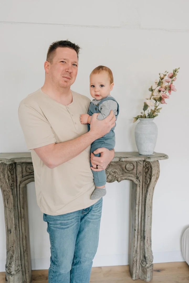 First Birthday Photoshoot in a Natural Light Studio