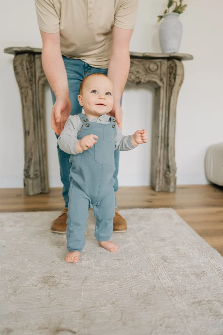 First Birthday Photoshoot in a Natural Light Studio