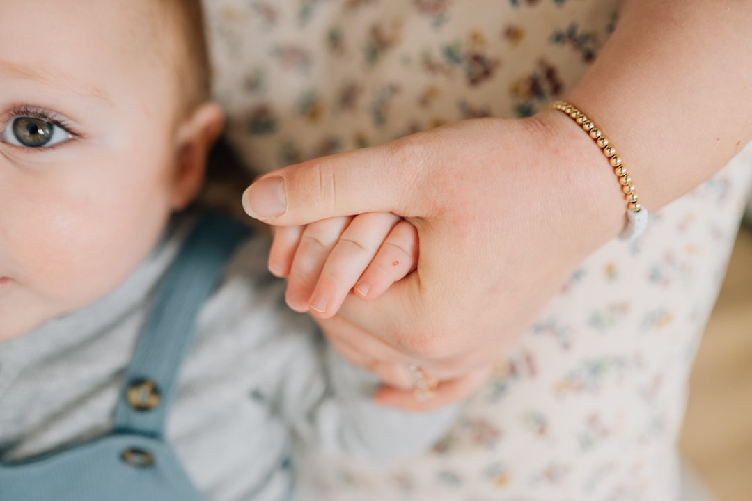First Birthday Photoshoot in a Natural Light Studio