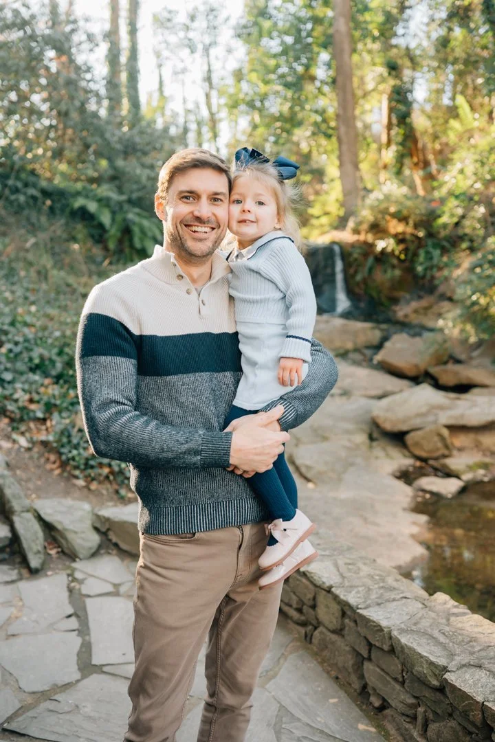 Downtown Greenville Maternity and Family Photos in the Winter