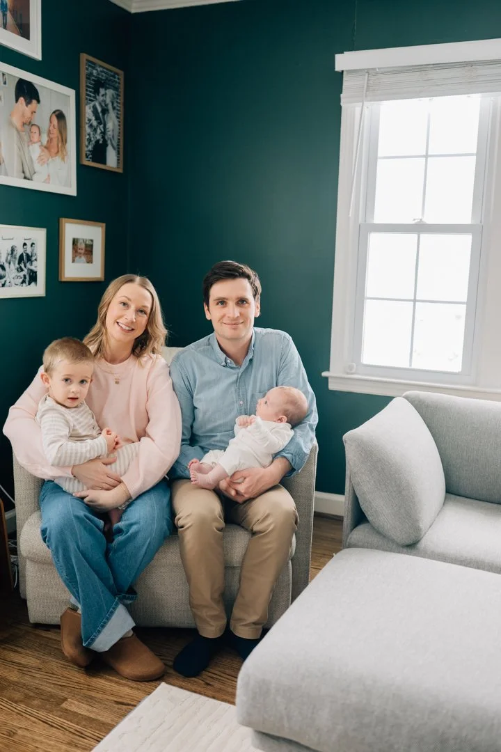 In Home Newborn Photos in Greenville, SC