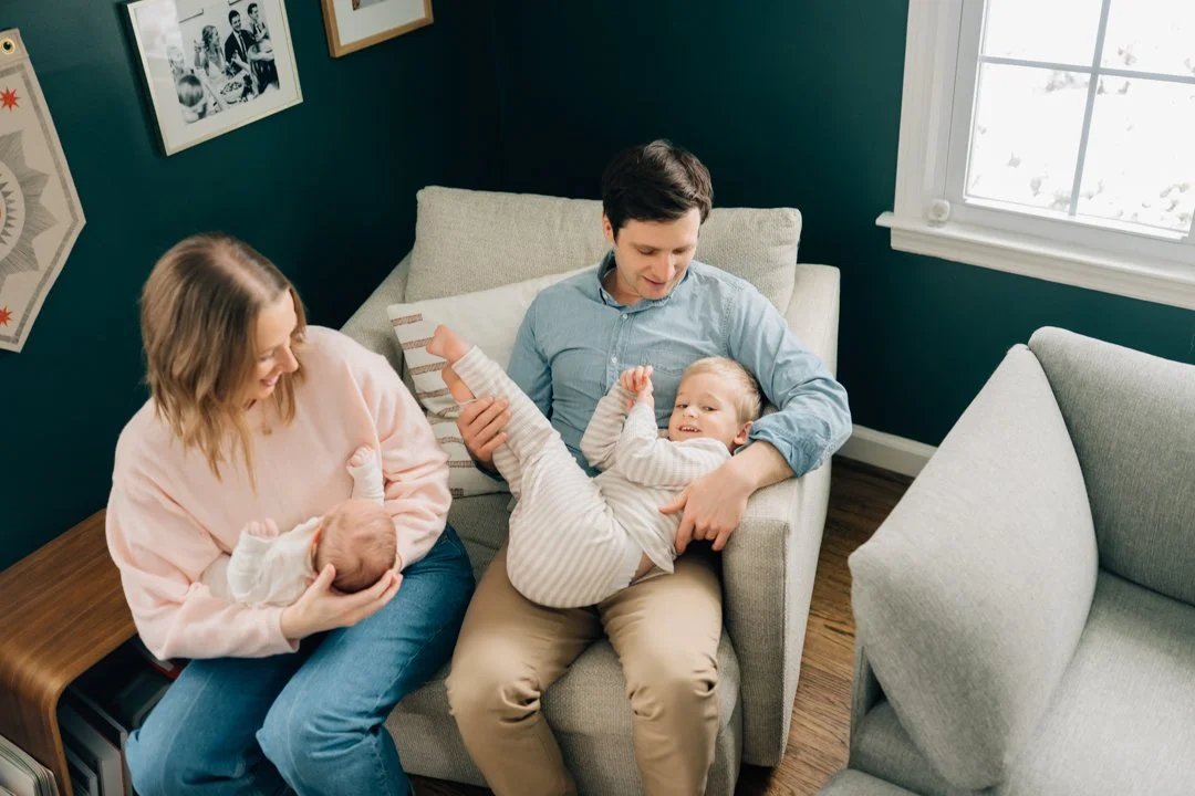 In Home Newborn Photos in Greenville, SC