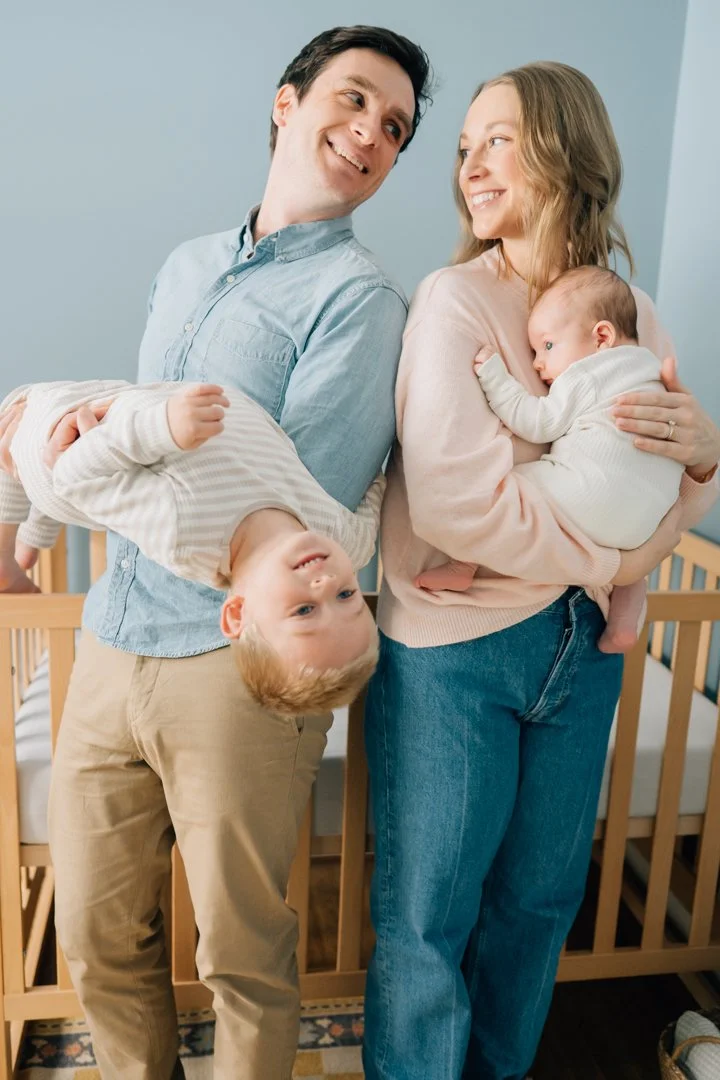 In Home Newborn Photos in Greenville, SC