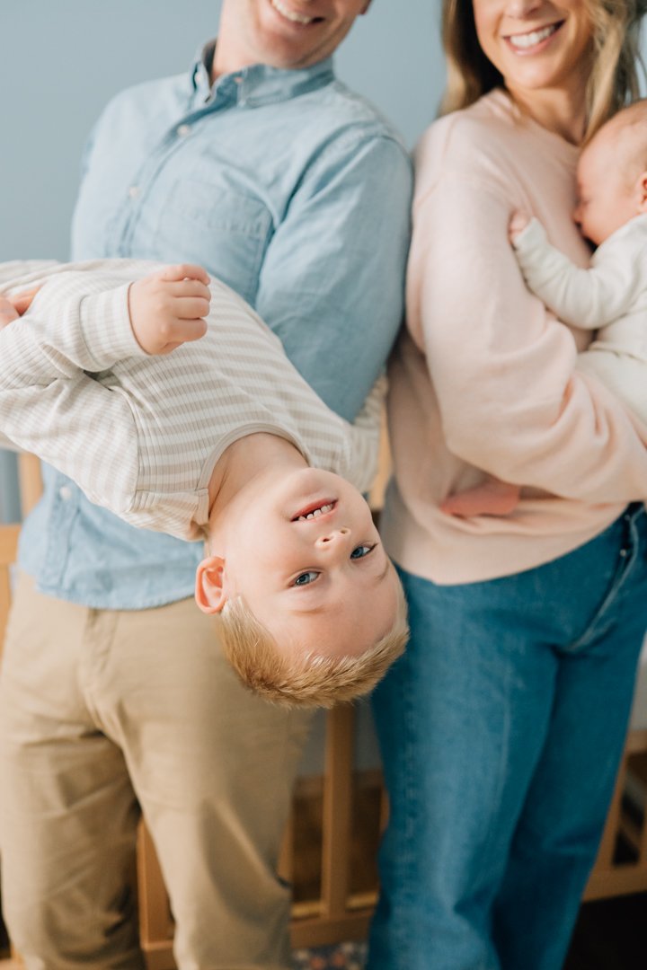 In Home Newborn Photos in Greenville, SC