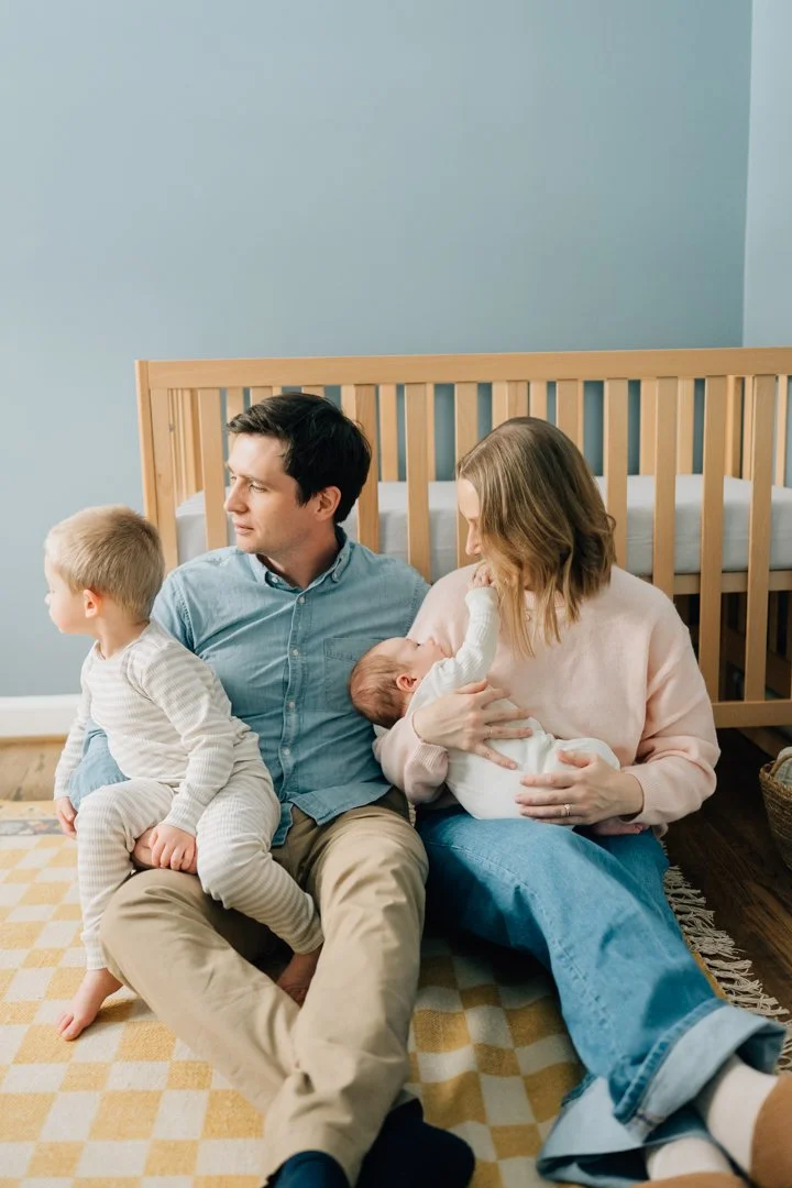 In Home Newborn Photos in Greenville, SC