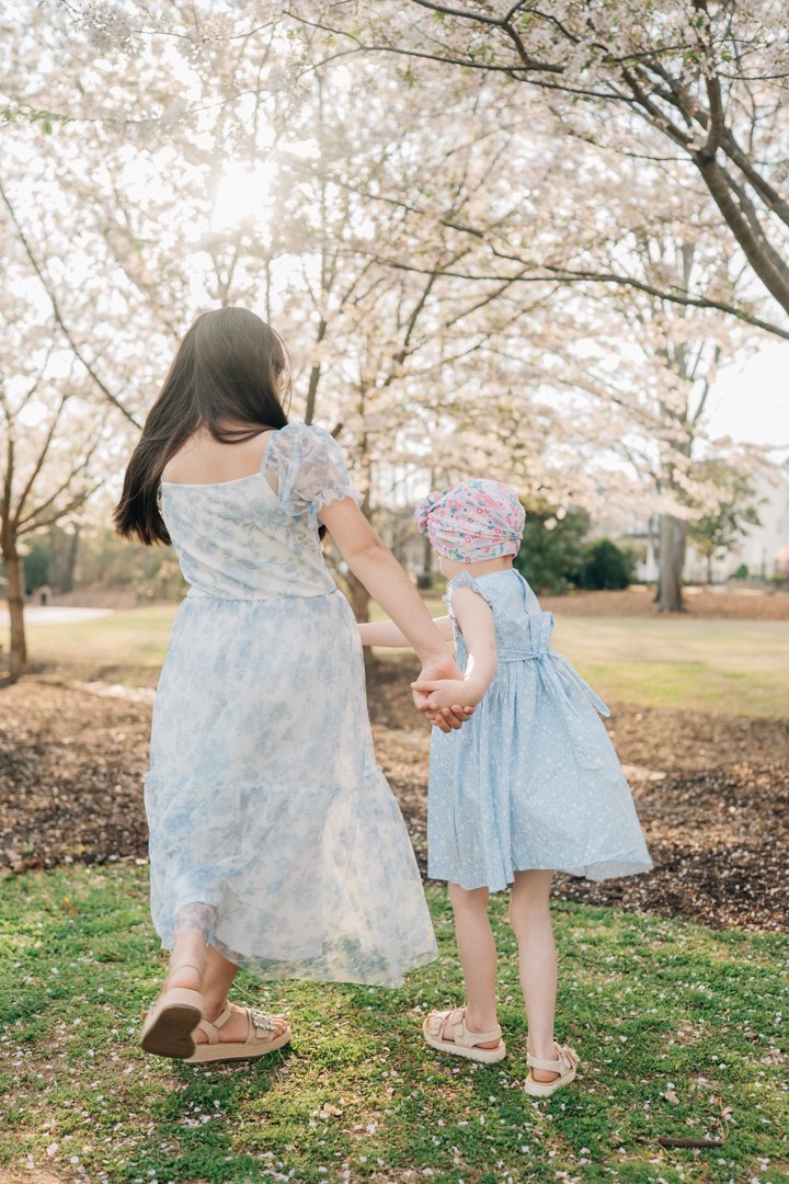 Cherry Blossom Mini Sessions in Greenville, SC