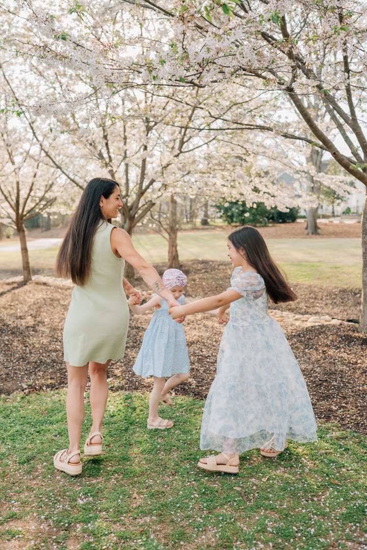 Cherry Blossom Mini Sessions in Greenville, SC