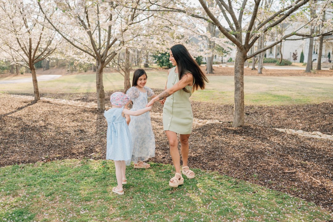 Cherry Blossom Mini Sessions in Greenville, SC