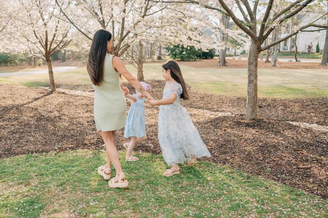 Cherry Blossom Mini Sessions in Greenville, SC
