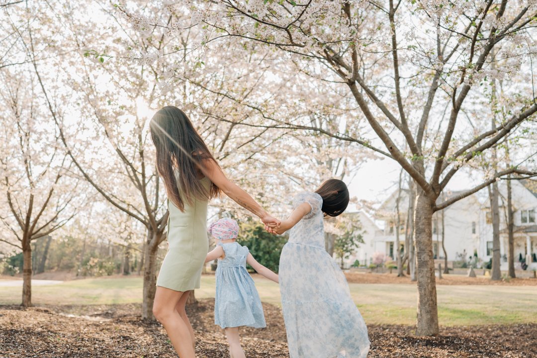 Cherry Blossom Mini Sessions in Greenville, SC