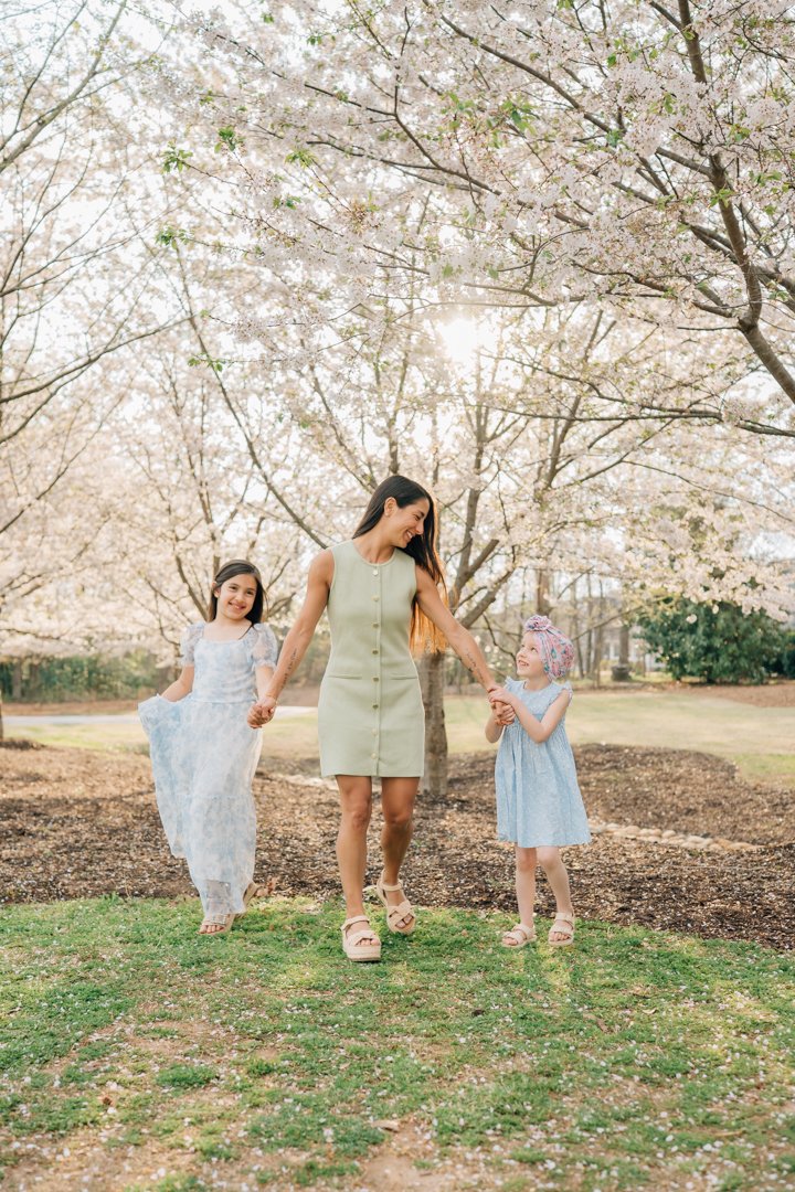 Cherry Blossom Mini Sessions in Greenville, SC