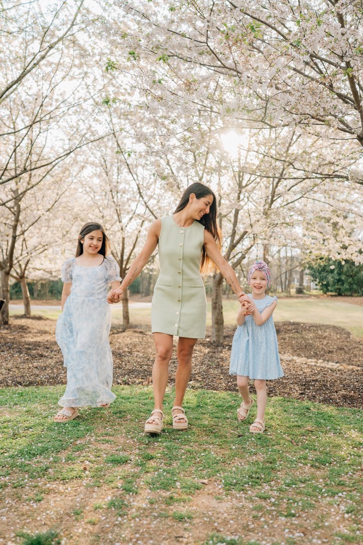 Cherry Blossom Mini Sessions in Greenville, SC