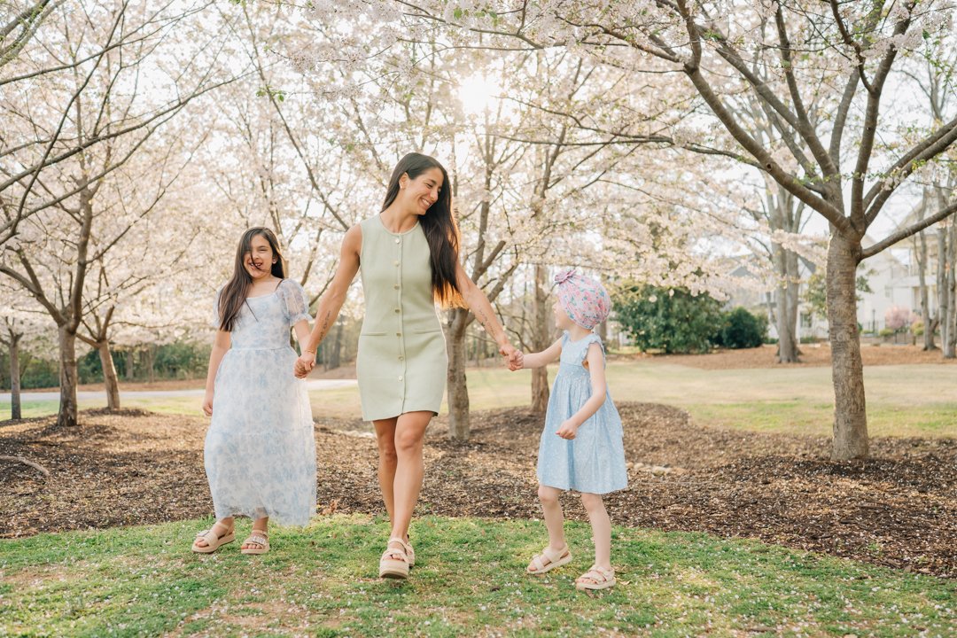 Cherry Blossom Mini Sessions in Greenville, SC
